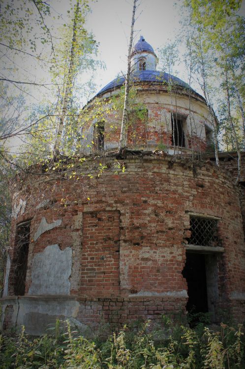 Церковь Успения Пресвятой Богородицы, Клюкино (погост Тереботунь) (Кашинский городской округ, Тверская область). фасады