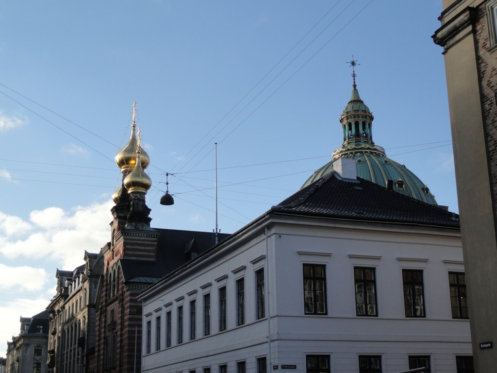 Копенгаген. Церковь Александра Невского. фасады