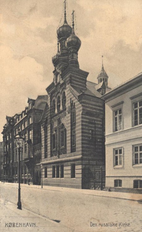 Церковь Александра Невского, Копенгаген (Дания, Прочие страны). архивная фотография, Открытка 1920-ых годов из собрания Дома русского зарубежья имени Александра Солженицына