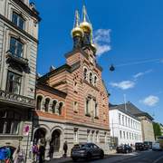 Копенгаген. Александра Невского, церковь