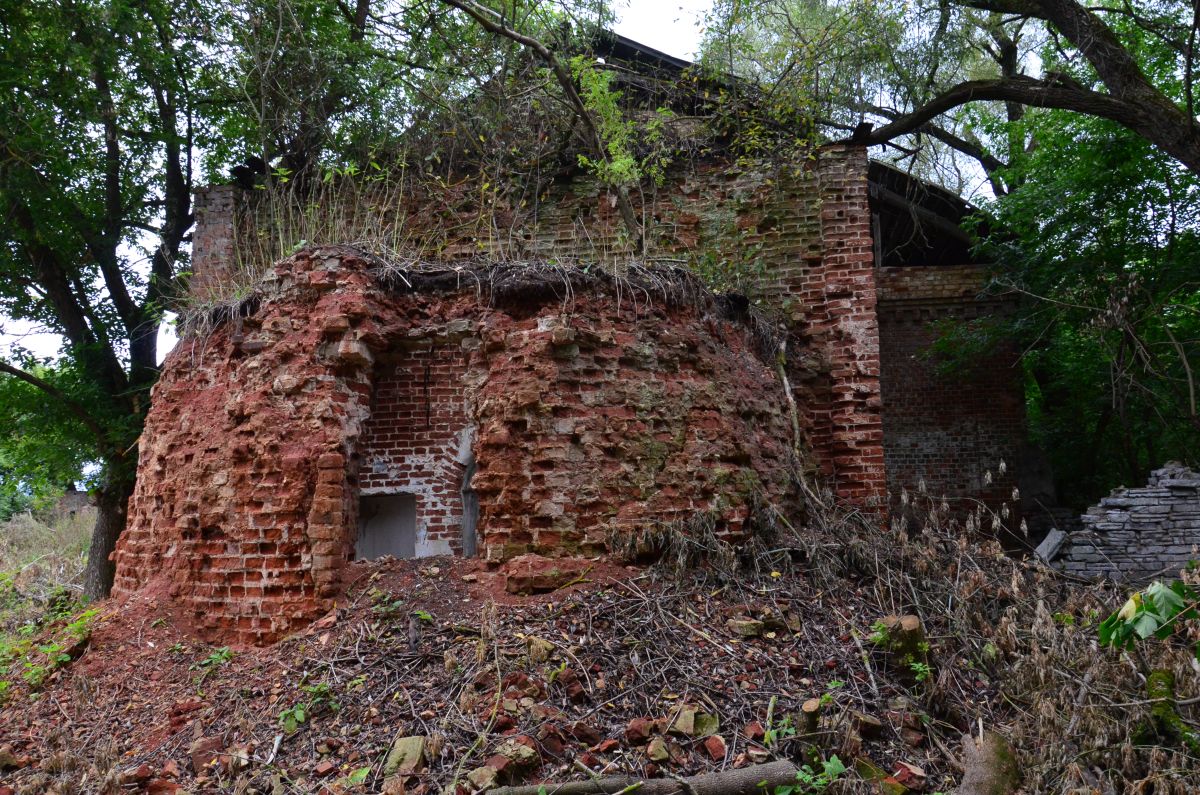 Церковь Иоанна Златоуста, Бакино (Белёвский район, Тульская область). фасады, Вид с востока