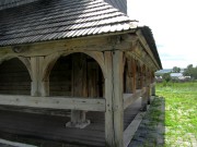 Церковь Михаила Архангела, гульбище, северо-западная сторона<br>, Куты, Золочевский район, Украина, Львовская область