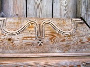 Церковь Михаила Архангела, западный фасад, фрагмент<br>, Куты, Золочевский район, Украина, Львовская область