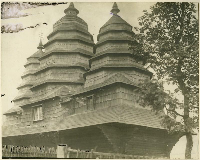 Церковь Димитрия Солунского, Матков (Турковский район, Украина, Львовская область). архивная фотография, 