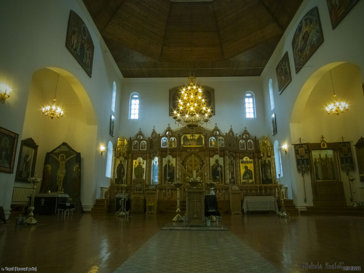 Церковь Иоанна Богослова, Черни (Брестский район, Беларусь, Брестская область). интерьер и убранство