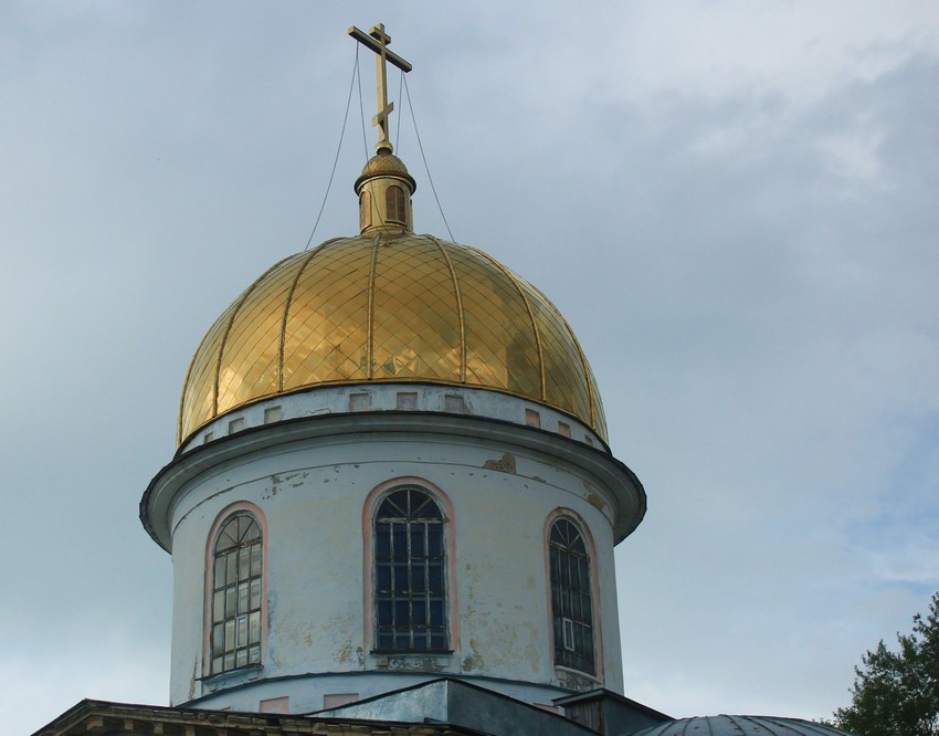 Церковь Рождества Христова, Рождествено (Волжский район, Самарская область). архитектурные детали, Световой барабан