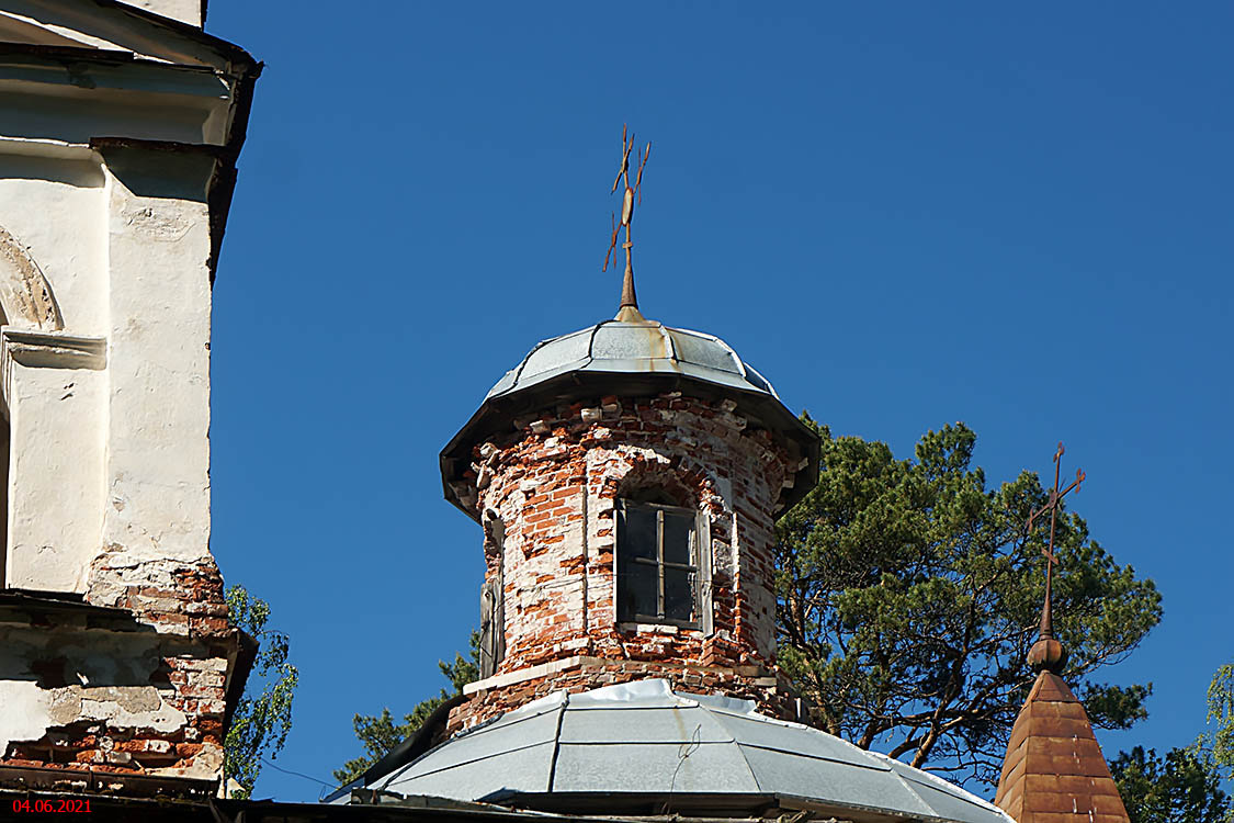 Церковь Георгия Победоносца, Юрьево (Петрово) (Окуловский район, Новгородская область). архитектурные детали