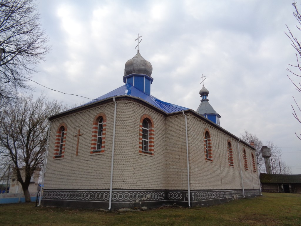 Церковь Покрова Пресвятой Богородицы, Хомск (Дрогичинский район, Беларусь, Брестская область). фасады