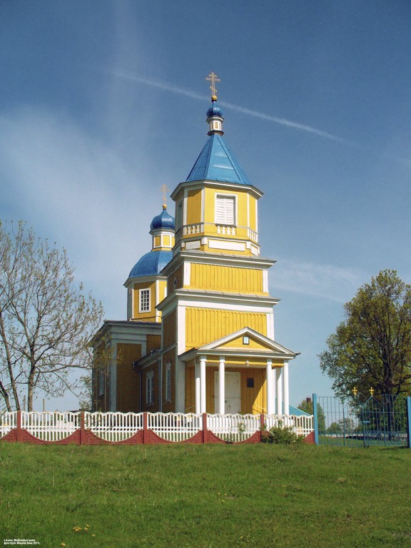 Озяты. Церковь Николая Чудотворца. фасады