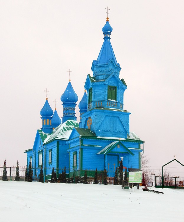 Николаево. Церковь Параскевы Пятницы. фасады