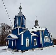 Церковь Андрея Первозванного, Вид с юго-запада, Пашуки, Каменецкий район, Беларусь, Брестская область