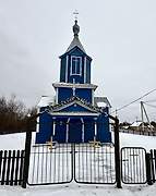 Церковь Андрея Первозванного, Вид с запада, Пашуки, Каменецкий район, Беларусь, Брестская область