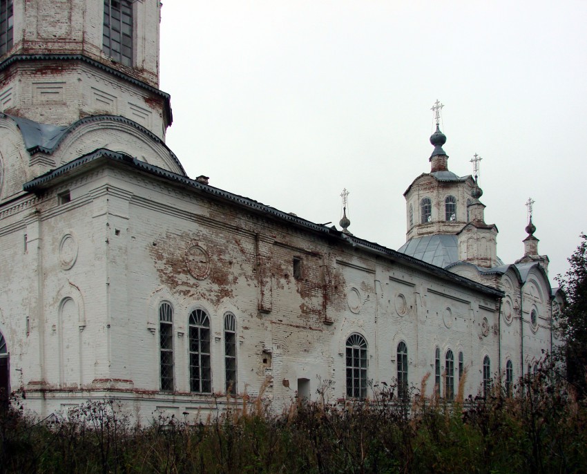 Новая Яхреньга. Церковь Николая Чудотворца. фасады