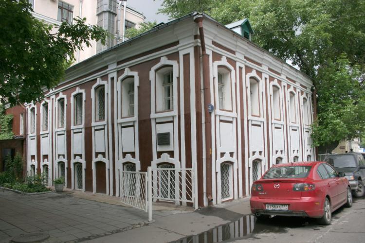Домовая церковь Алексия, митрополита Московского в доме причта церкви Николая Чудотворца в Заяицком, Замоскворечье (Центральный административный округ (ЦАО), г. Москва). фасады, Дом Причта церкви Николы Заяицкого
