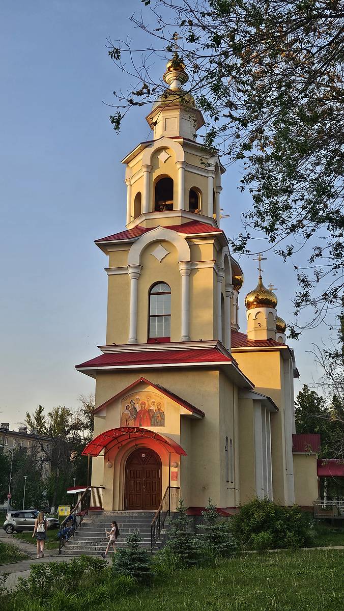 фасады. Церковь Жён-мироносиц на Московском шоссе, Самара (Самара, город, Самарская область)