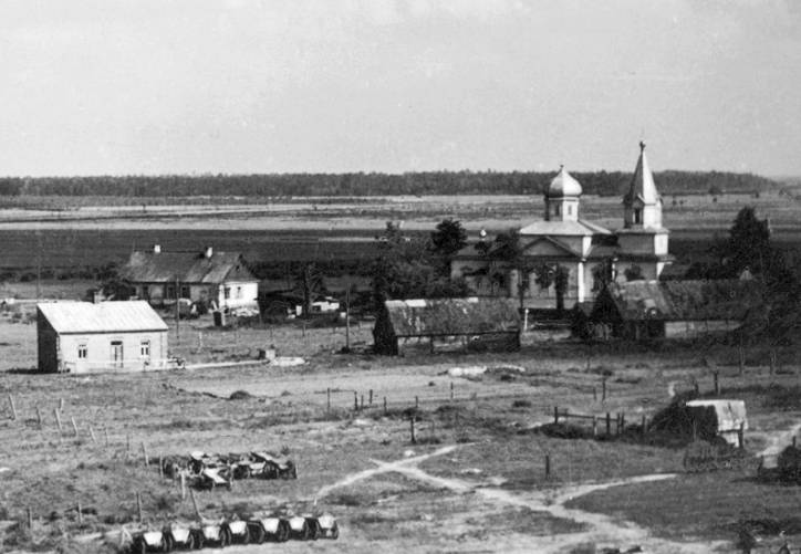 Церковь Николая Чудотворца, Малорита (Малоритский район, Беларусь, Брестская область). архивная фотография, Фото 1942 г. с аукциона e-bay.de