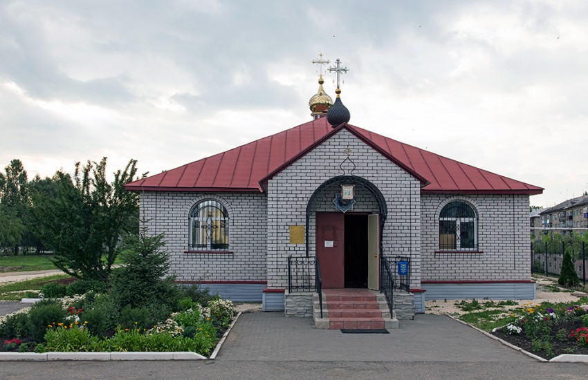 Грязи. Церковь Воздвижения Креста Господня (новая). фасады