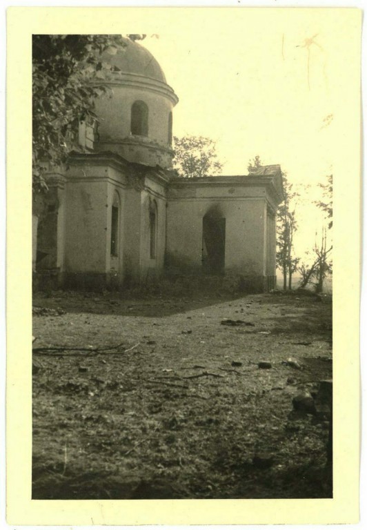 Церковь Троицы Живоначальной, Каменка (Холмский район, Новгородская область). архивная фотография, Фото 1941 г. с аукциона e-bay.de 