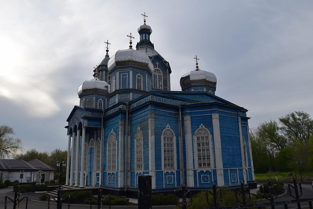 фасады. Церковь Рождества Пресвятой Богородицы, Рождественская (Изобильненский район, Ставропольский край)