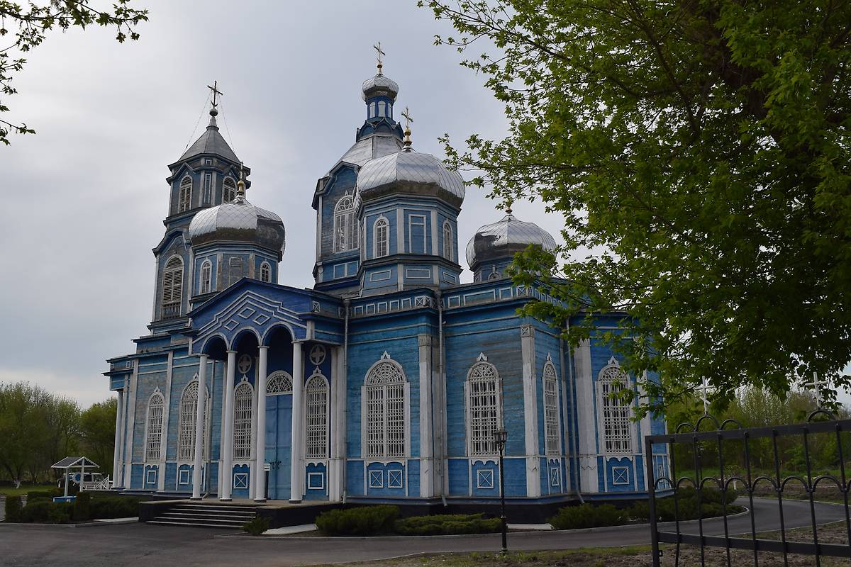 фасады. Церковь Рождества Пресвятой Богородицы, Рождественская (Изобильненский район, Ставропольский край)