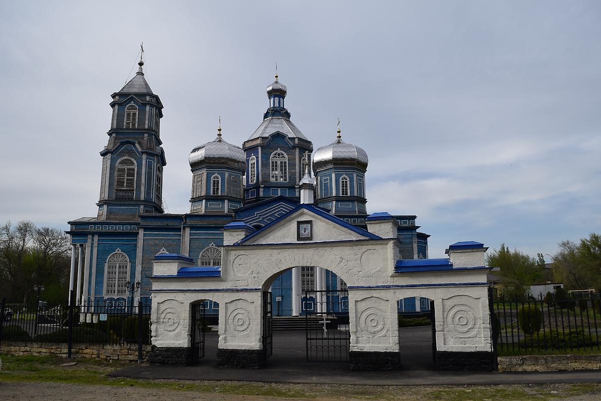 фасады. Церковь Рождества Пресвятой Богородицы, Рождественская (Изобильненский район, Ставропольский край)