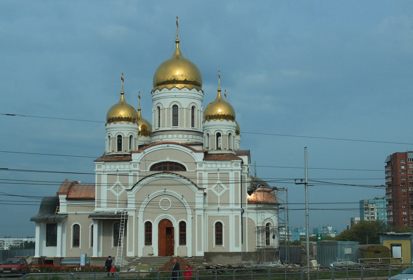 Самара. Церковь Благовещения Пресвятой Богородицы на Ипподроме. документальные фотографии