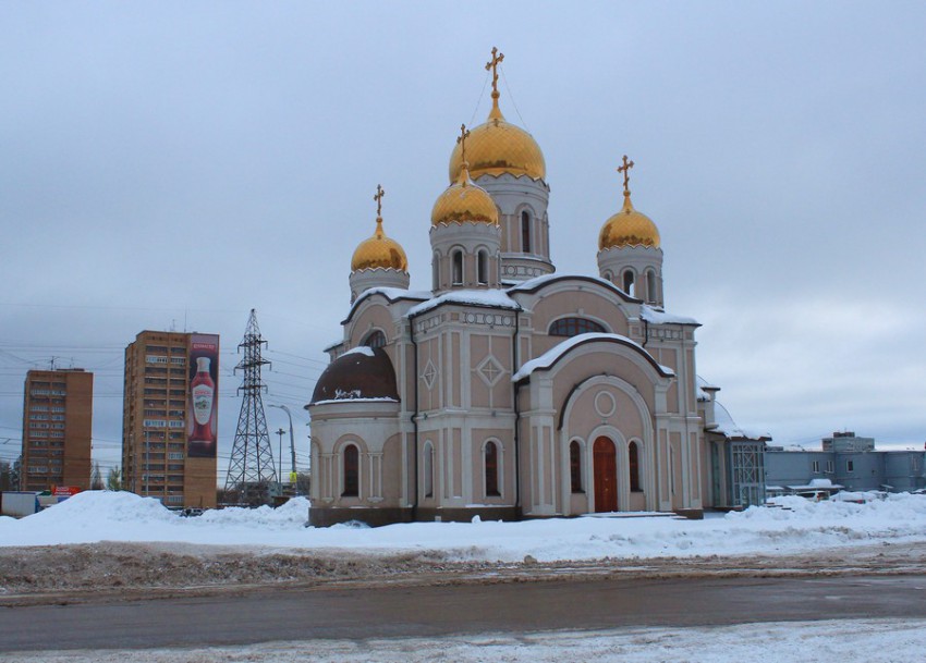 Самара. Церковь Благовещения Пресвятой Богородицы на Ипподроме. фасады