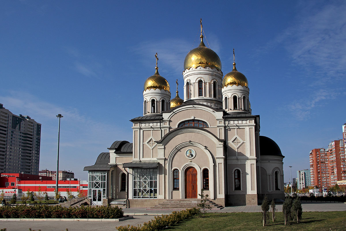 Самара. Церковь Благовещения Пресвятой Богородицы на Ипподроме. фасады