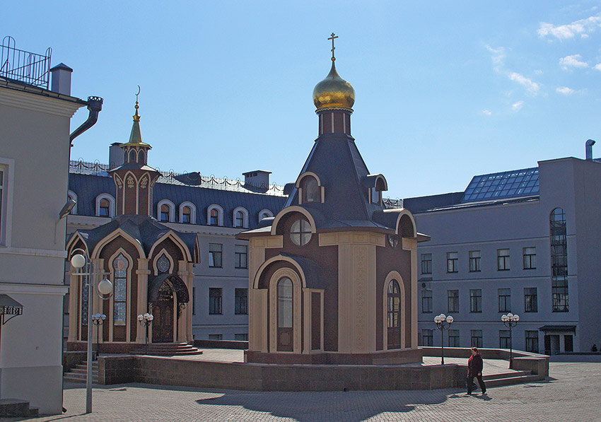 Вахитовский район. Часовня Всех Святых, в земле Казанской просиявших. фасады