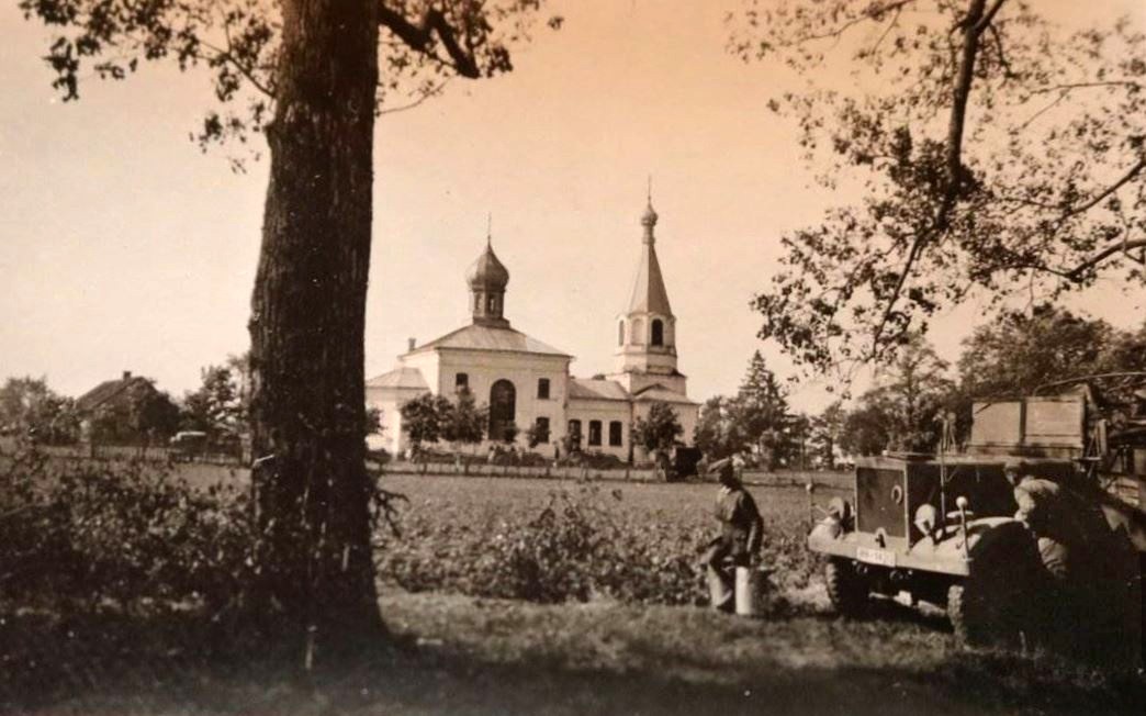 Церковь Воздвижения Креста Господня, Оранчицы (Пружанский район, Беларусь, Брестская область). архивная фотография, Фото 1941 г. с аукциона e-bay.de