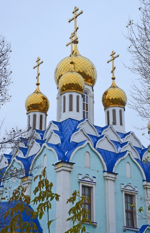 Самара. Церковь Собора Самарских Святых. архитектурные детали