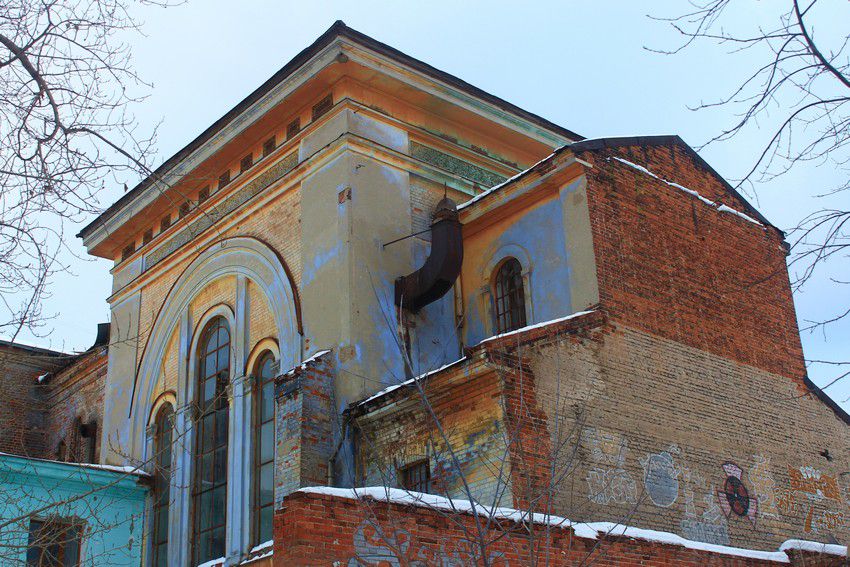 Домовая церковь Рождества Пресвятой Богородицы при бывшем Реальном училище им. Александра I, Самара (Самара, город, Самарская область). фасады, Фасады храмового пристроя