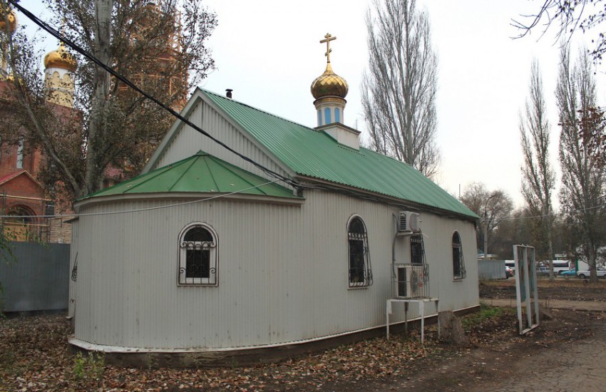 Самара. Церковь Жён-мироносиц на Московском шоссе (временная). фасады