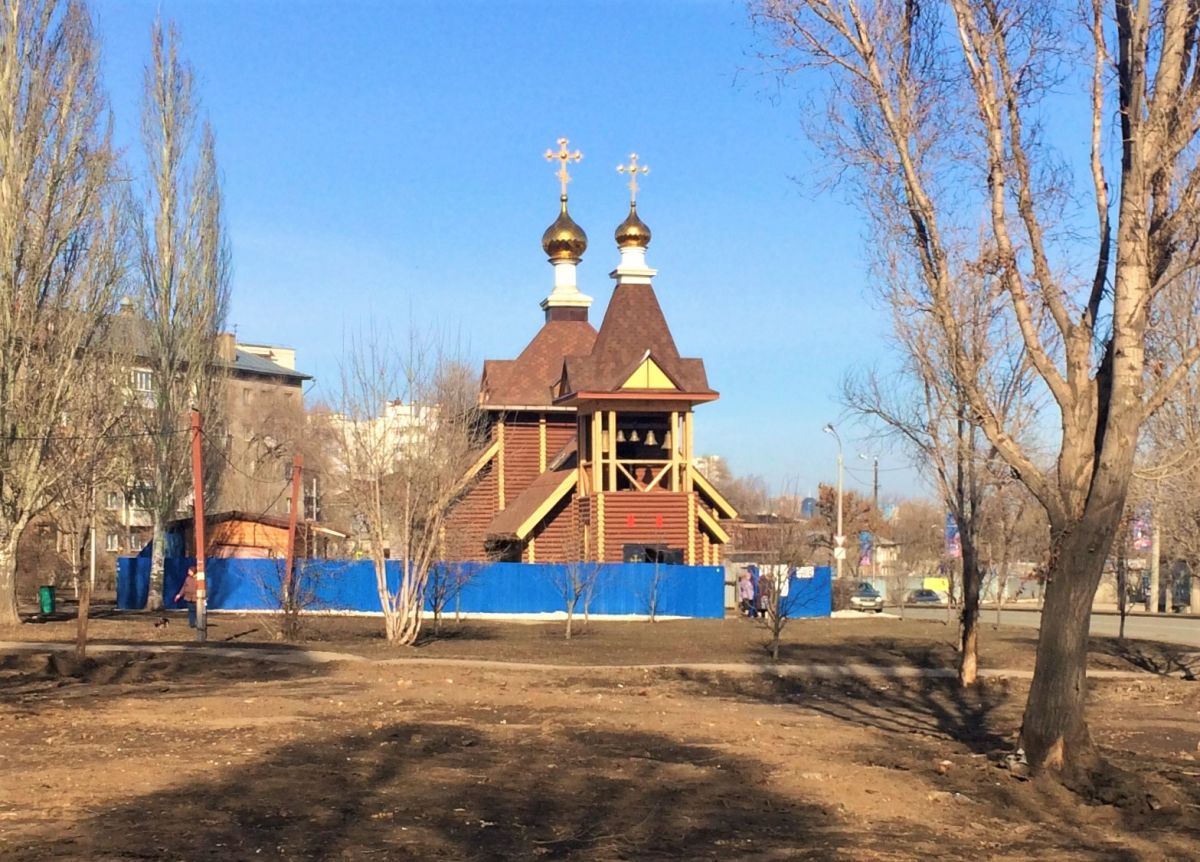Церковь Смоленской иконы Божией Матери на новой Хлебной площади, Самара (Самара, город, Самарская область). общий вид в ландшафте, Вид с запада