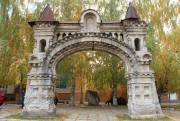 Никольский мужской монастырь, Вид монастырских ворот со стороны бывшей монастырской территории<br>, Самара, Самара, город, Самарская область