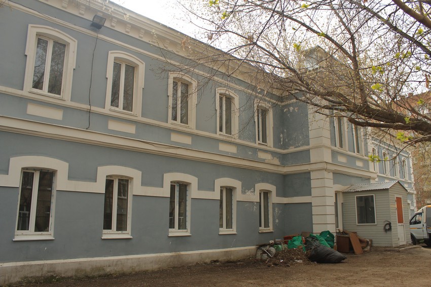 Самара. Никольский мужской монастырь. фасады, Северный фасад бывшего келейного корпуса