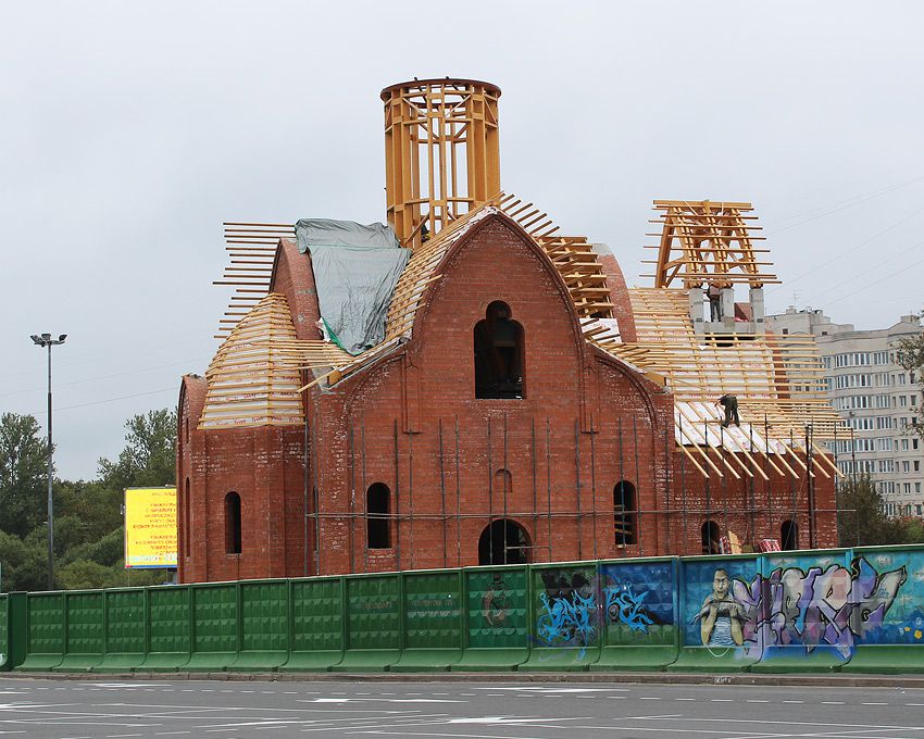 Церковь Андрея Первозванного, Красногвардейский район (Санкт-Петербург, г. Санкт-Петербург). документальные фотографии