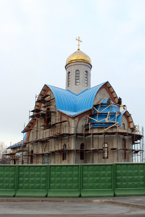 Церковь Андрея Первозванного, Красногвардейский район (Санкт-Петербург, г. Санкт-Петербург). документальные фотографии