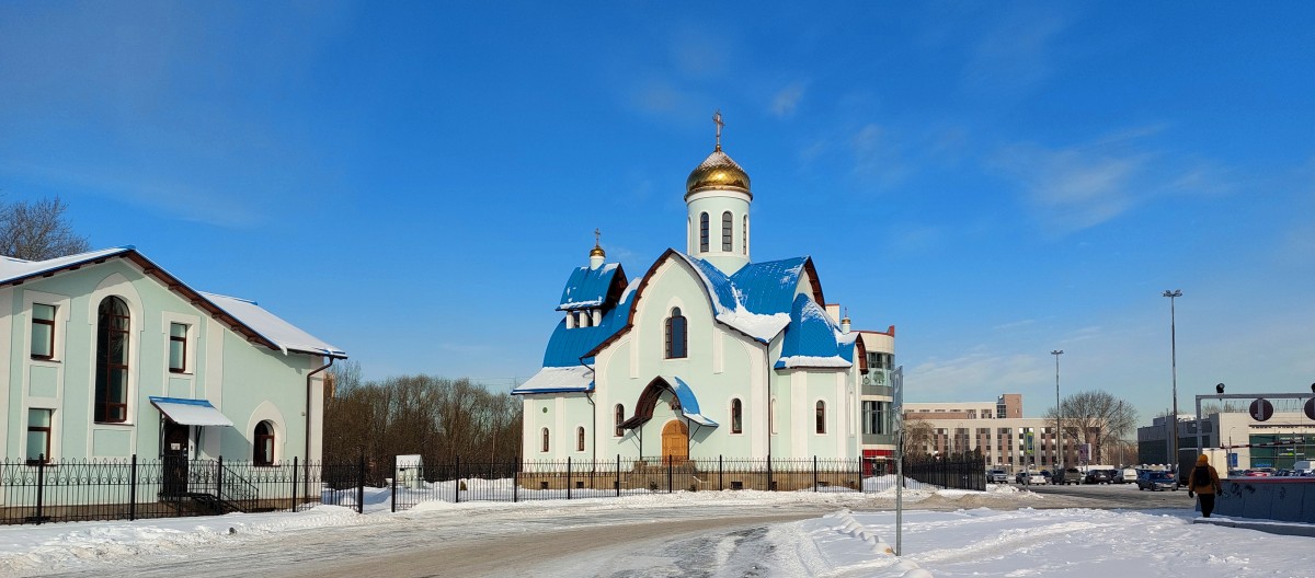 Церковь Андрея Первозванного, Красногвардейский район (Санкт-Петербург, г. Санкт-Петербург). фасады