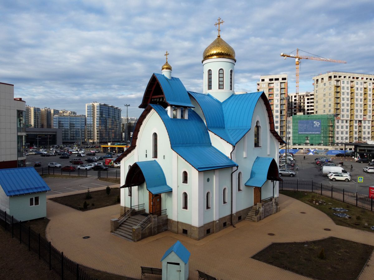Церковь Андрея Первозванного, Красногвардейский район (Санкт-Петербург, г. Санкт-Петербург). фасады