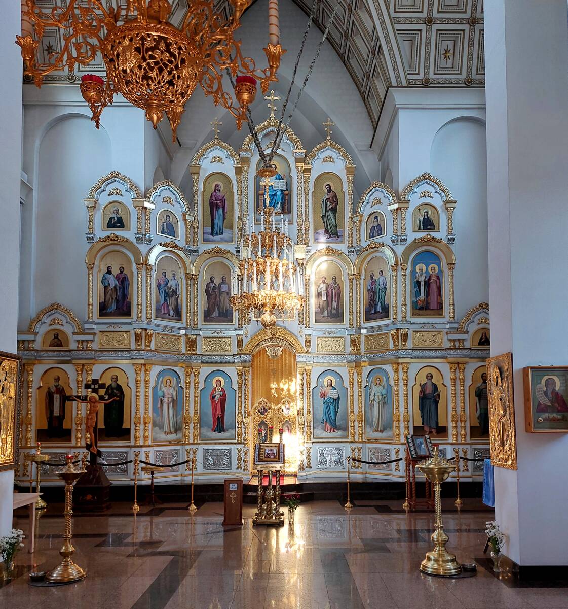 Церковь Андрея Первозванного, Красногвардейский район (Санкт-Петербург, г. Санкт-Петербург). интерьер и убранство