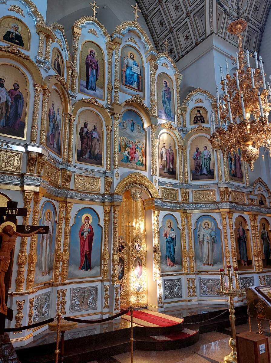 Церковь Андрея Первозванного, Красногвардейский район (Санкт-Петербург, г. Санкт-Петербург). интерьер и убранство