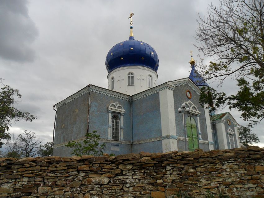 Церковь Александра Невского, Иллирия (Лутугинский район, Украина, Луганская область). общий вид в ландшафте