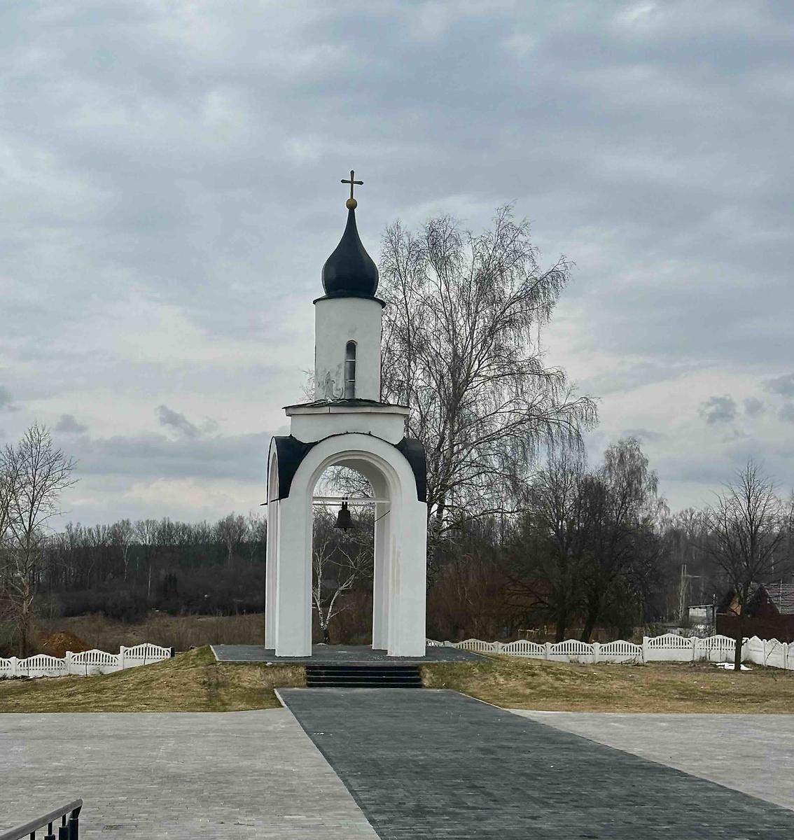 фасады. Звонница в память погибших при взрыве 4 июня 1988 года, Арзамас (Арзамасский район и г. Арзамас, Нижегородская область)