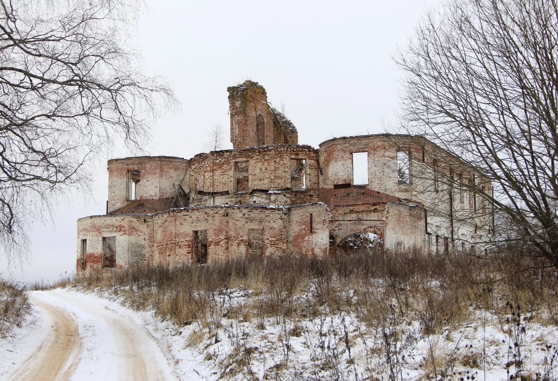 Церковь Преображения Господня, Погост (Тотемский район, Вологодская область). фасады, Вид с востока.