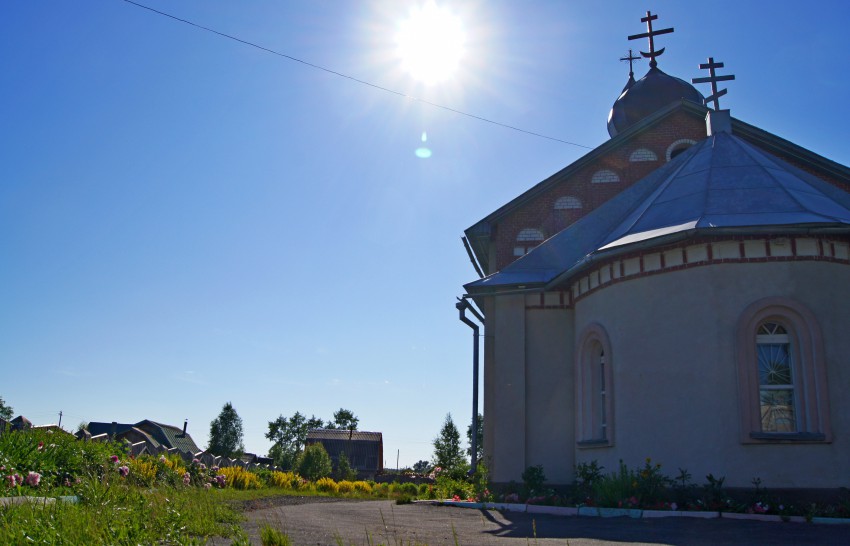 Церковь Пантелеимона Целителя, Мураши (Мурашинский район, Кировская область). фасады, Церковь  Святого Пантелеймона-целителя в г.Мураши Кировской области