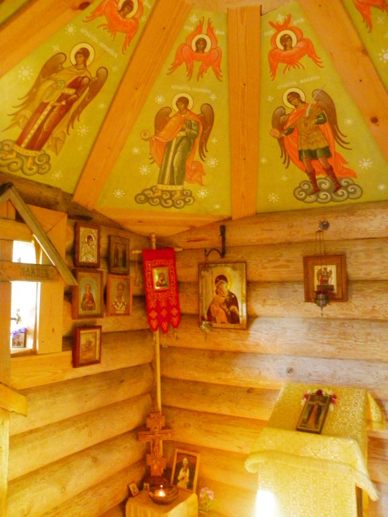 Часовня Михаила Архангела, Кремено (Гатчинский район, Ленинградская область). интерьер и убранство