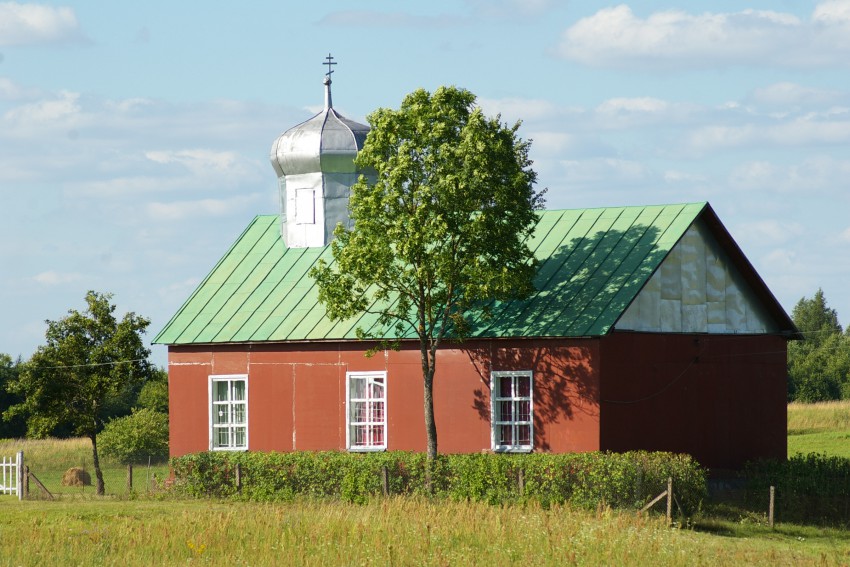 Неизвестная старообрядческая моленная, Кристцели (Резекненский край и г. Резекне, Латвия). фасады, Старообрядческая моленная.Построена в 1939 году.