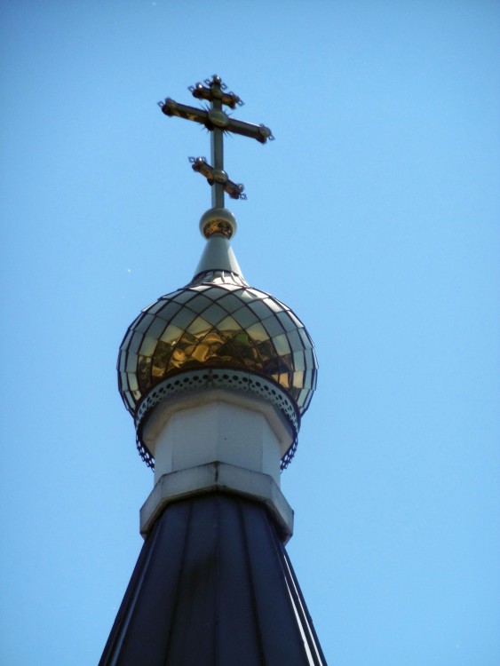 Церковь Михаила Архангела, Трудобеликовский (Красноармейский район, Краснодарский край). архитектурные детали, Завершение колокольни храма