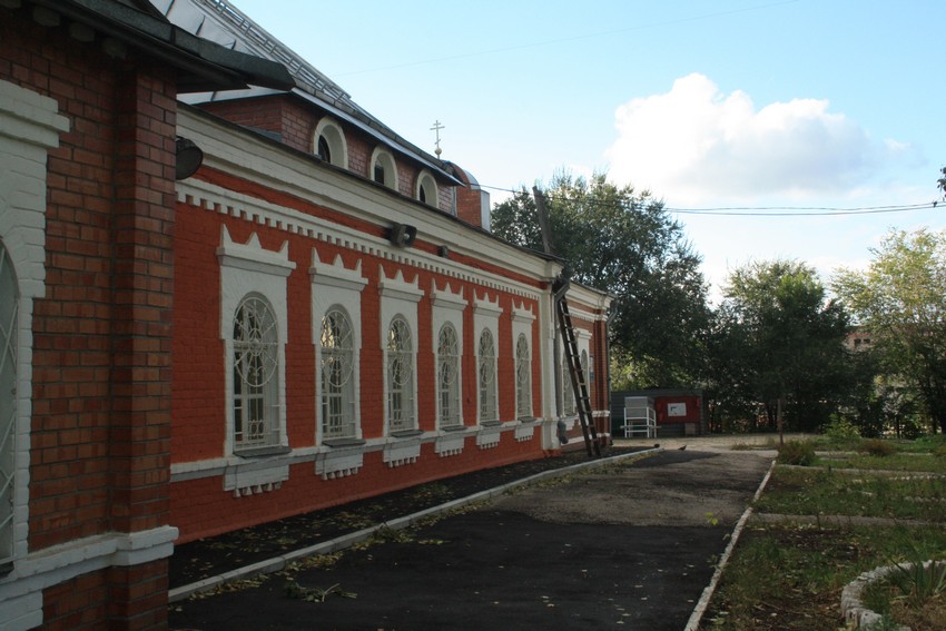 Церковь Иоанна Предтечи в бывшем Загородном архиерейском скиту, Самара (Самара, город, Самарская область). архитектурные детали, Южный фасад